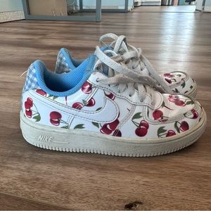 Kids Cherry Air Force One’s!!